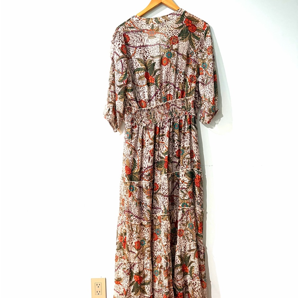 Floral Print Maxi Dress